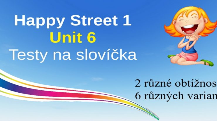 happy street unit 6 vocabulary tests