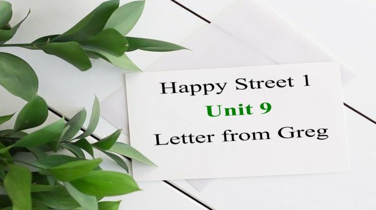 Letter from Greg Happy Street Unit 9