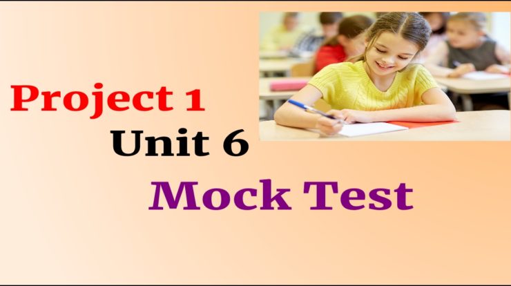 Project 1 Unit 6 mock test