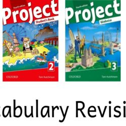 Opakování slovní zásoby pro učebnice Project 1-4
