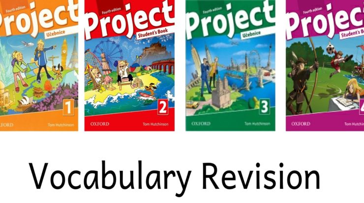 Opakování slovní zásoby pro učebnice Project 1-4